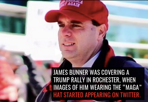 Journalist Who Wore a 'Make American Great Again' Hat While Reporting On Trump Rally Has Been Fired