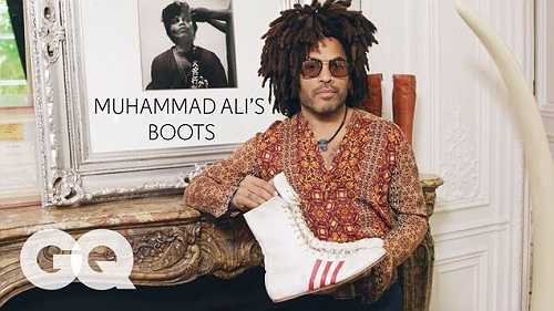 In His Shoes: Lenny Kravitz Shows Off Collectibles from His Idols for GQ In His Shoes: Lenny Kravitz Shows Off Collectibles from His Idols for GQ