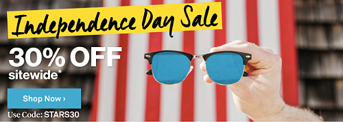Grab Some New Shades For Under $10 With Sunglass Warehouse's Independence Day Sale