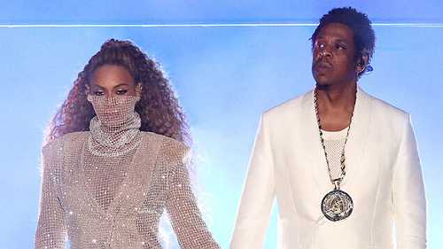 Back On the Run: Beyoncé & Jay-Z Hit the Road in LaQuan Smith & Dapper Dan for Gucci