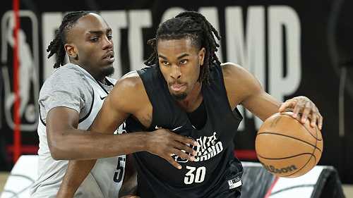 Projected NBA draft pick Mgbako opts for Aggies