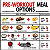 Post: pre workout meals